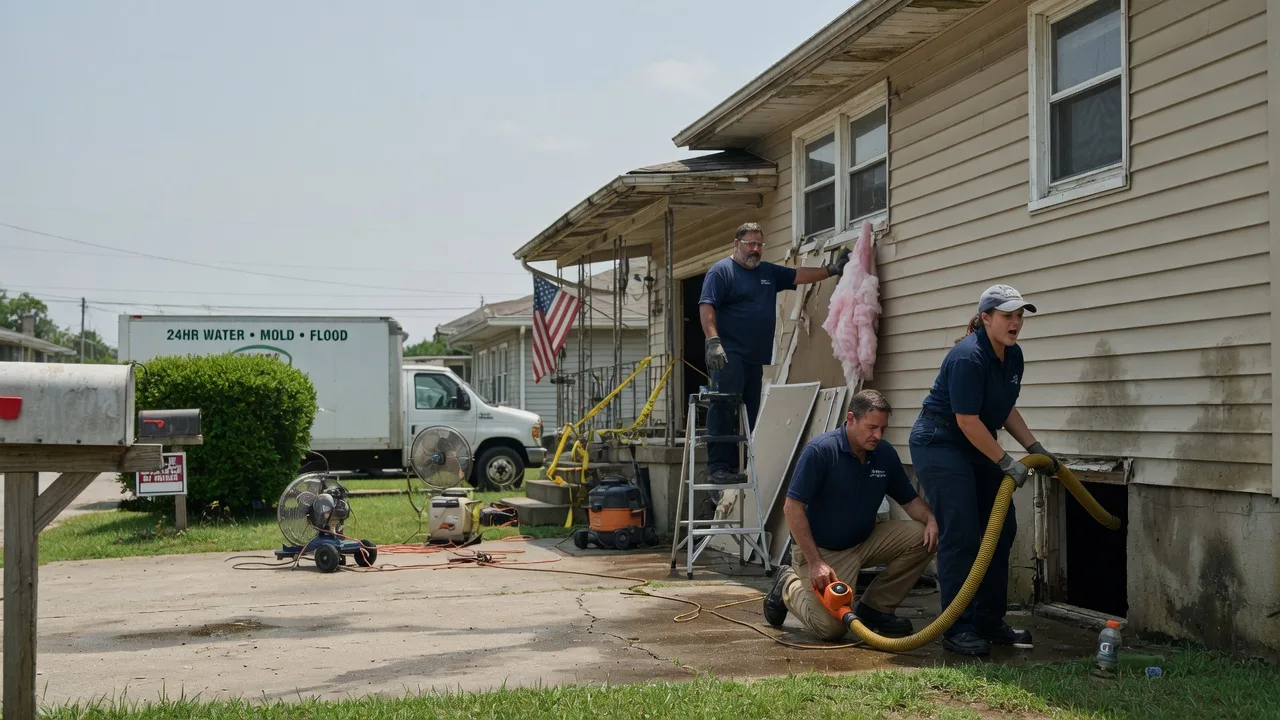 Water Damage Repair in Lewisville, MN near me